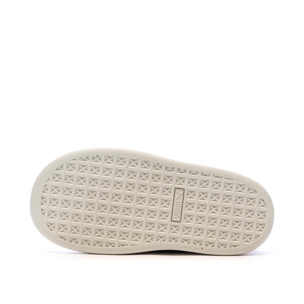 Baskets Rouge Garçon Puma Suede One Piece vue 5