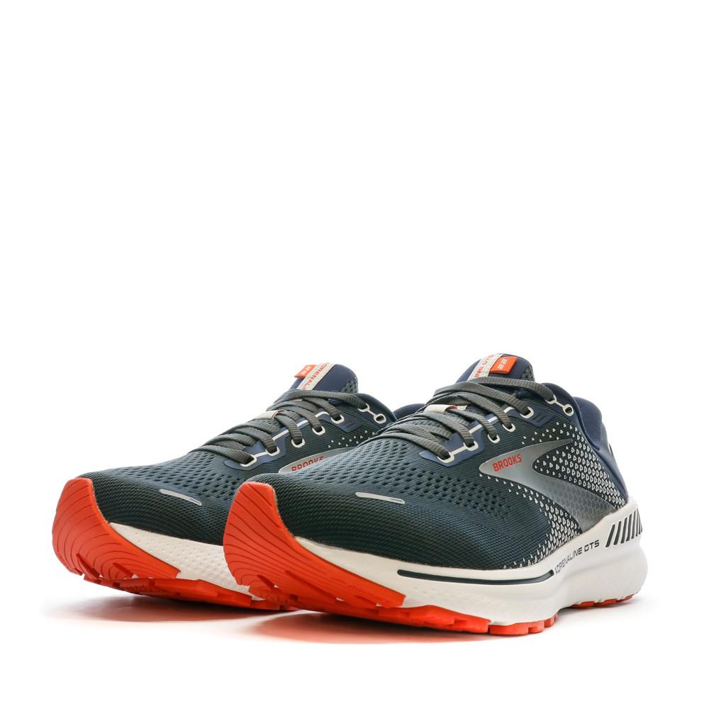 Chaussures de Running Grises Homme Brooks Adrenaline Gts 22 vue 6