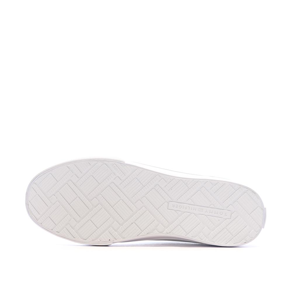 Baskets Ecru Femme Tommy Hilfiger Th Chic vue 5