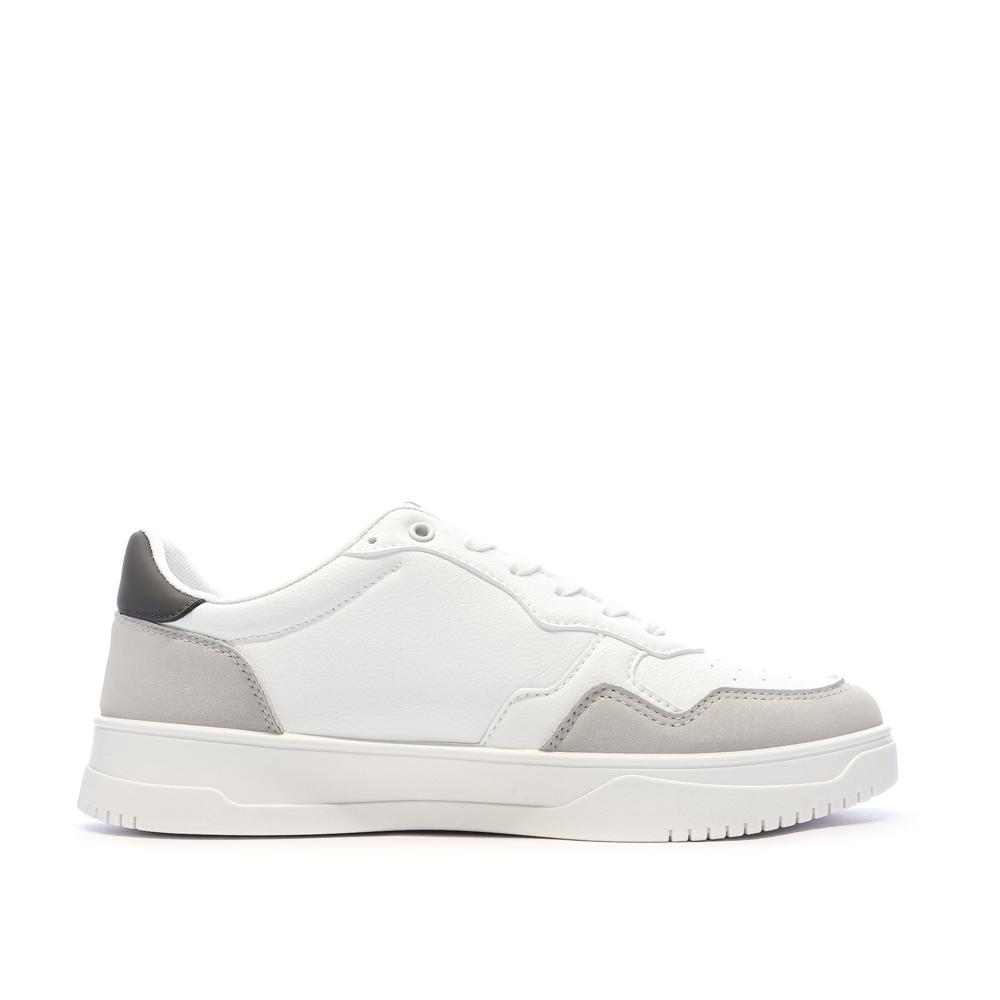 Baskets Blanches/Grises Homme Ellesse Pansit vue 2