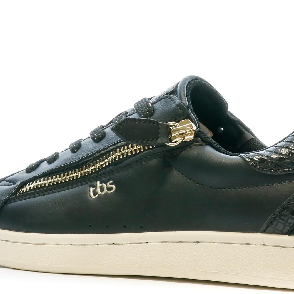 Baskets Noire Femme TBS Zip vue 7