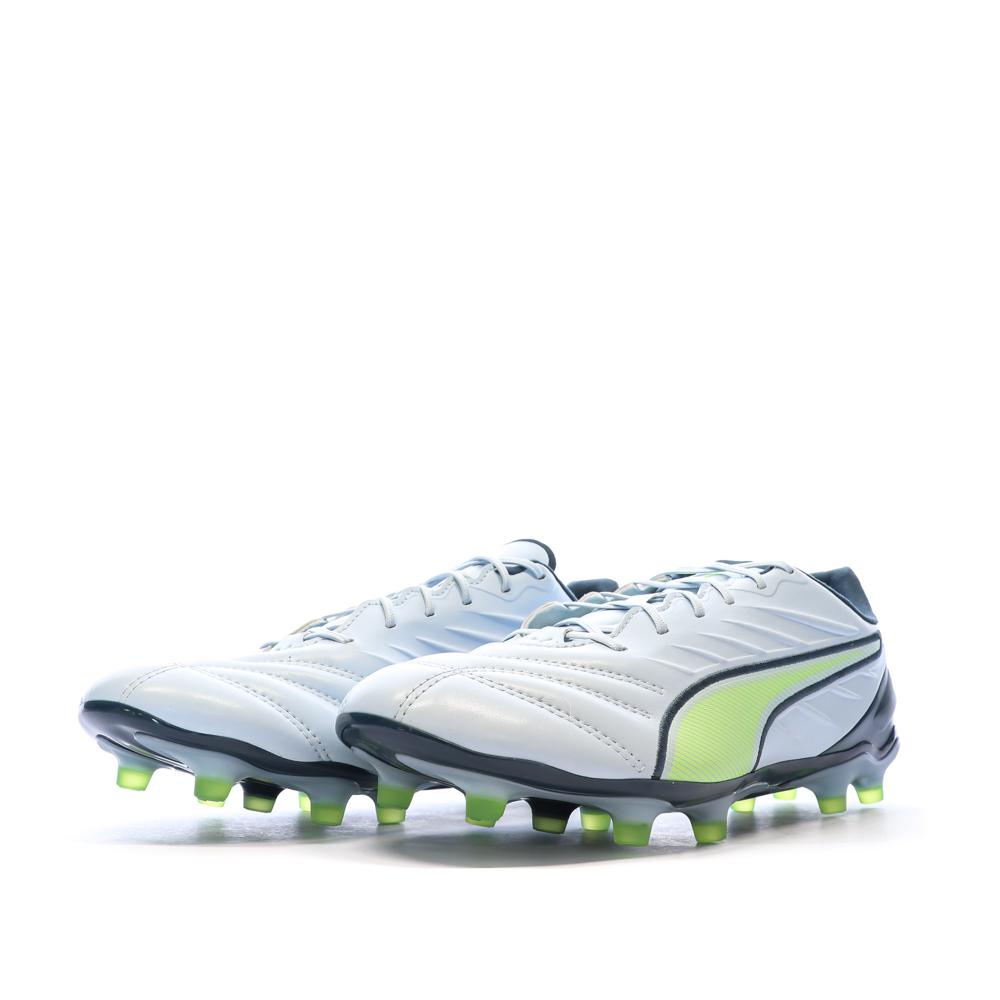 Chaussures de Foot Grises Homme Puma King Pro FG/AG vue 6