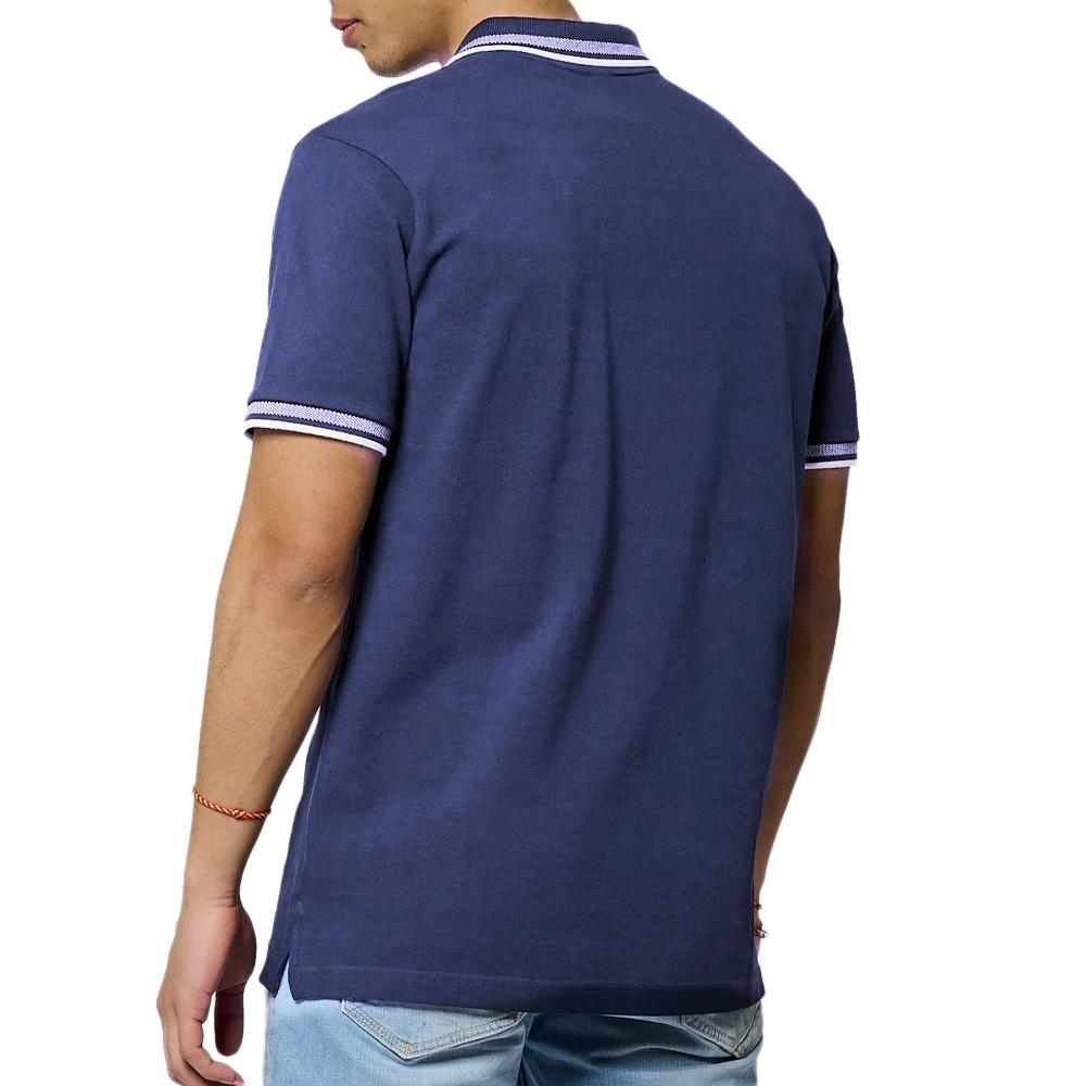 Polo Bleu foncé Homme Kaporal Marod vue 2