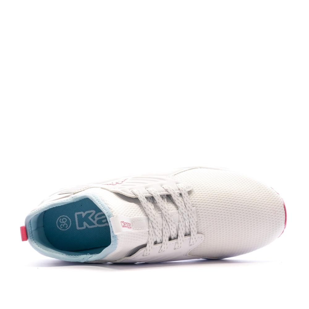 Baskets Blanche/Bleu Fille Kappa San Puerto vue 4