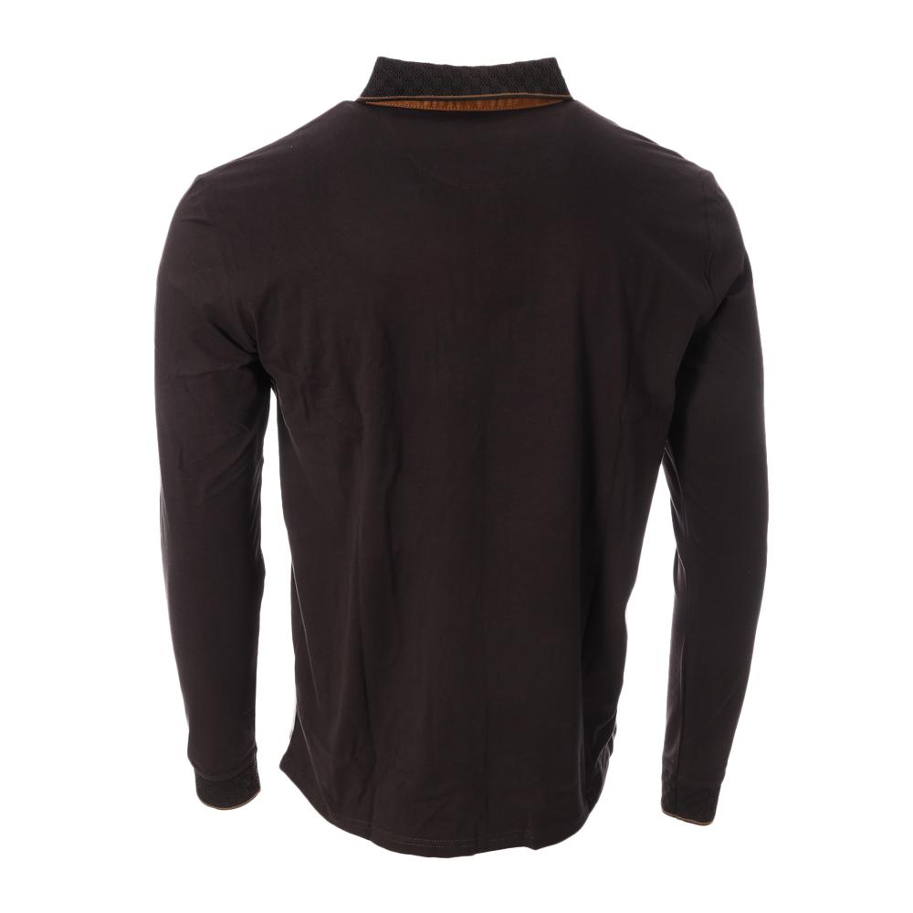Polo Manches Longues Gris Homme RMS26 91233 vue 2