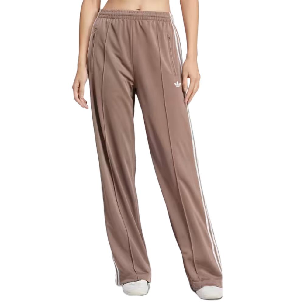 Pantalon fluide Marron Femme Adidas Firebird pas cher