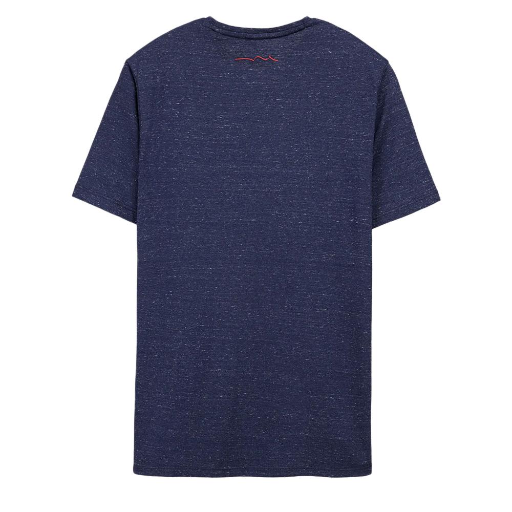 T-shirt Marine Homme Teddy Smith Chine vue 2
