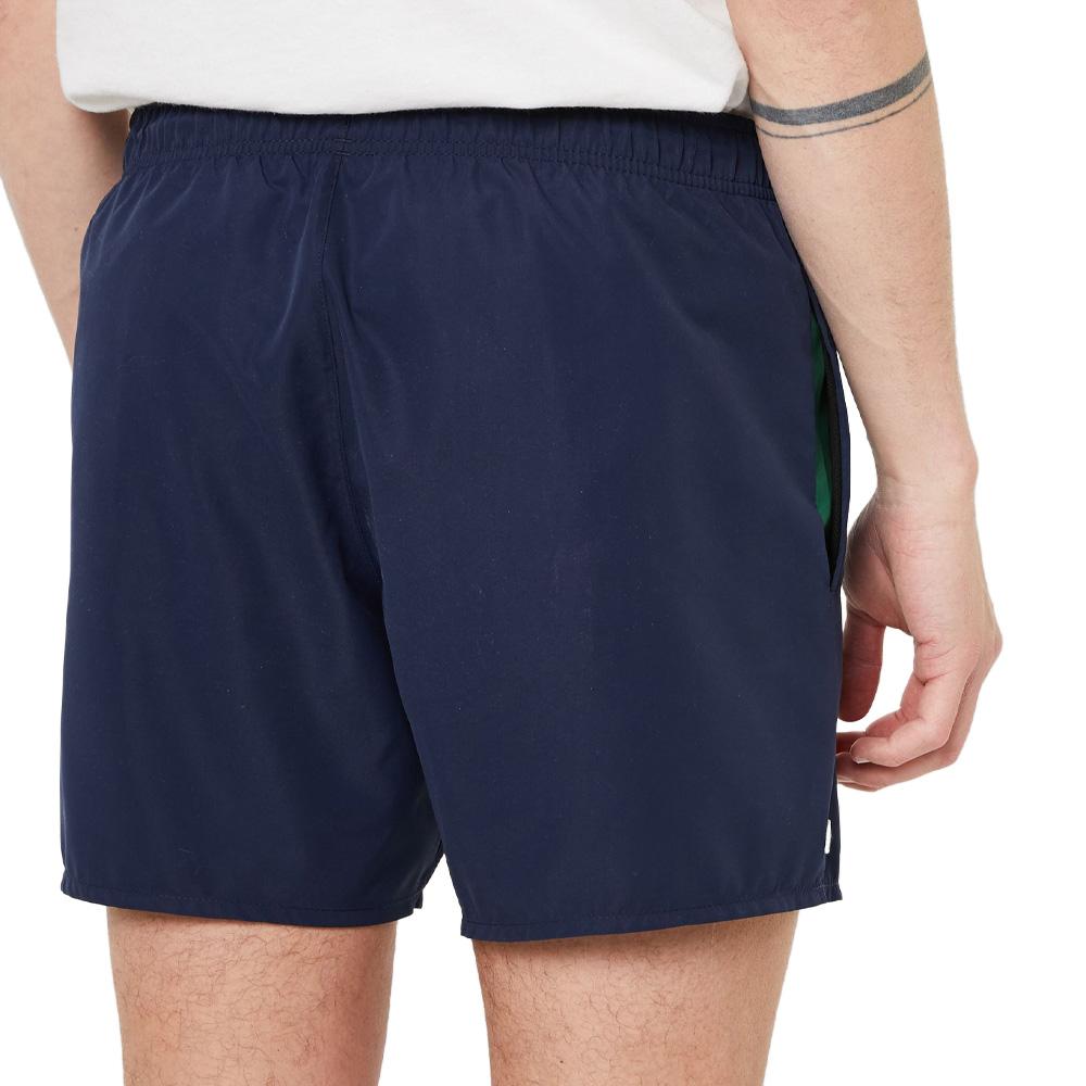 Bañador corto azul marino para hombre de Lacoste. Longitudes ver 2