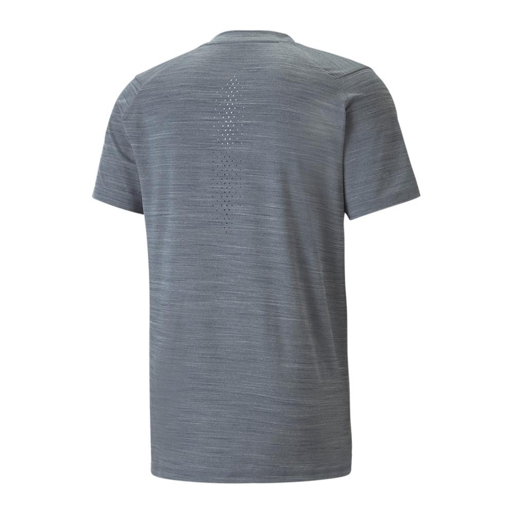 T-shirt Bleu Homme Puma Cloud vue 2