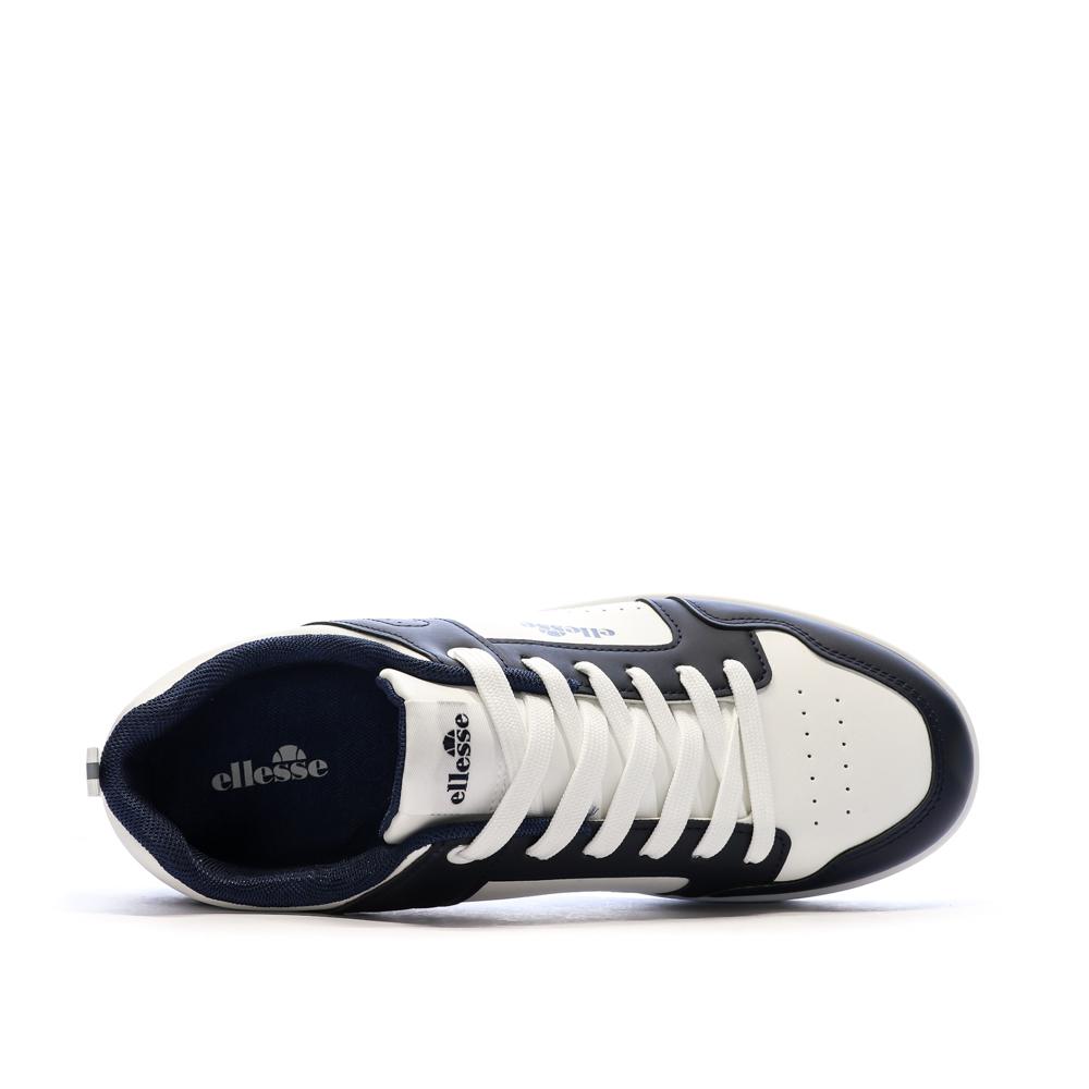 Ellesse SANDY Zapatillas Hombre Blanco/Azul Marino ver 4
