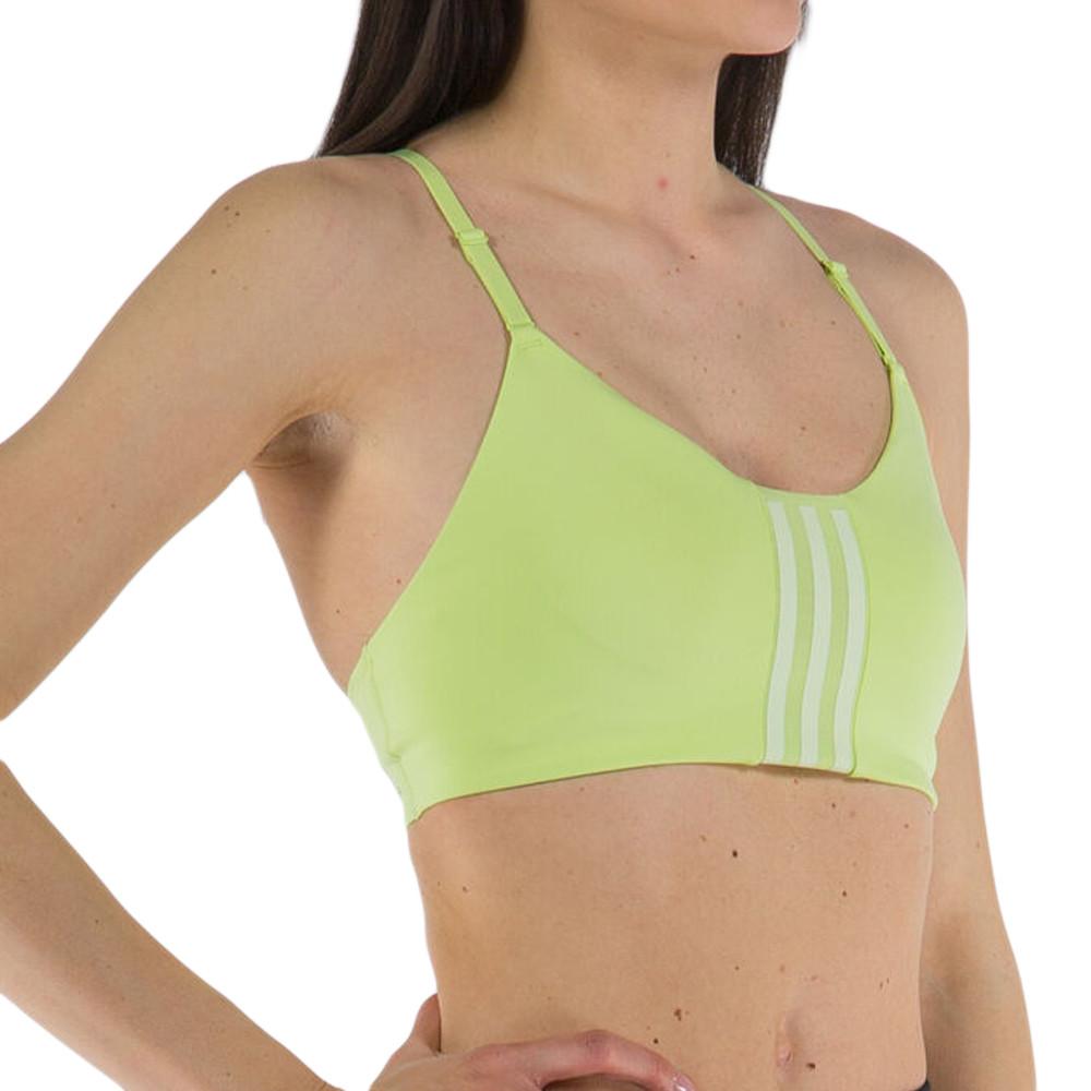 Brassière Verte Femme Adidas Aeroimpact pas cher