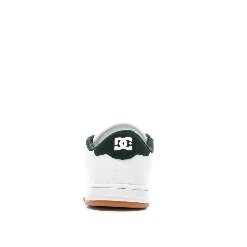 Baskets Blanches Garçon Dc shoes Striker vue 3