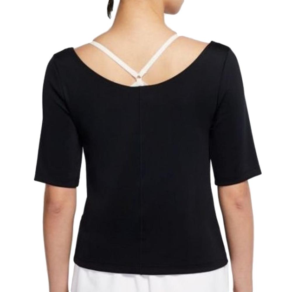 T-shirt Noir Femme Nike Tech Pack vue 2