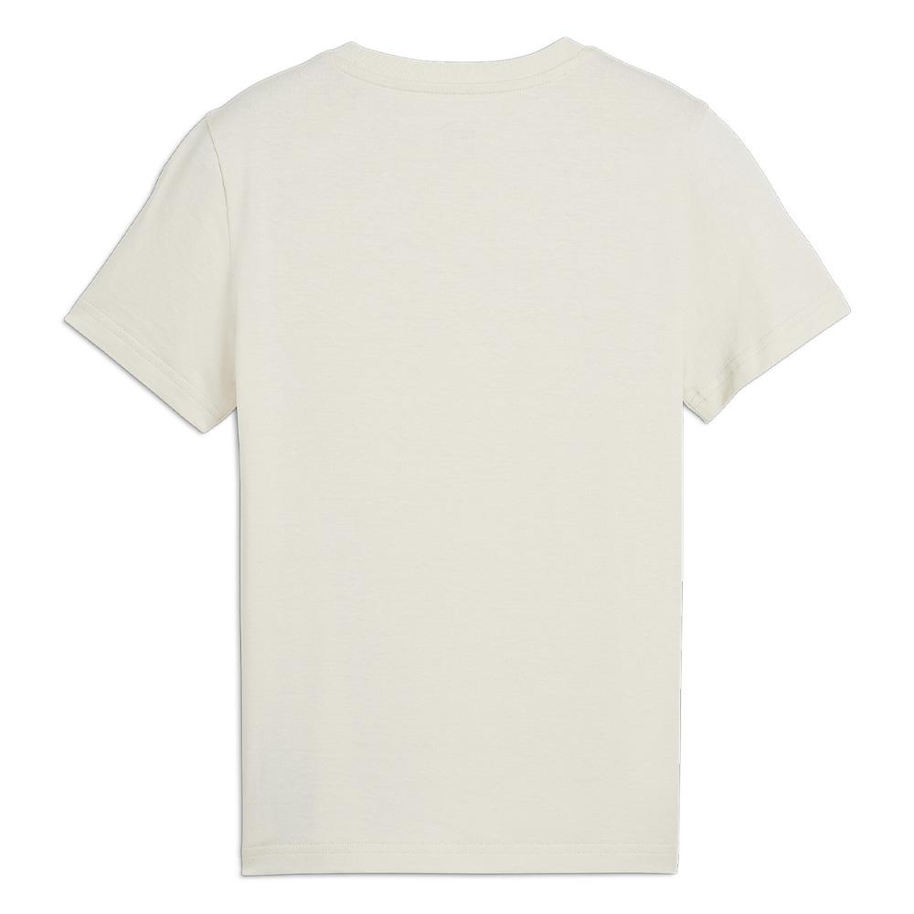 T-Shirt Blanc Garçon Puma Holiday vue 2
