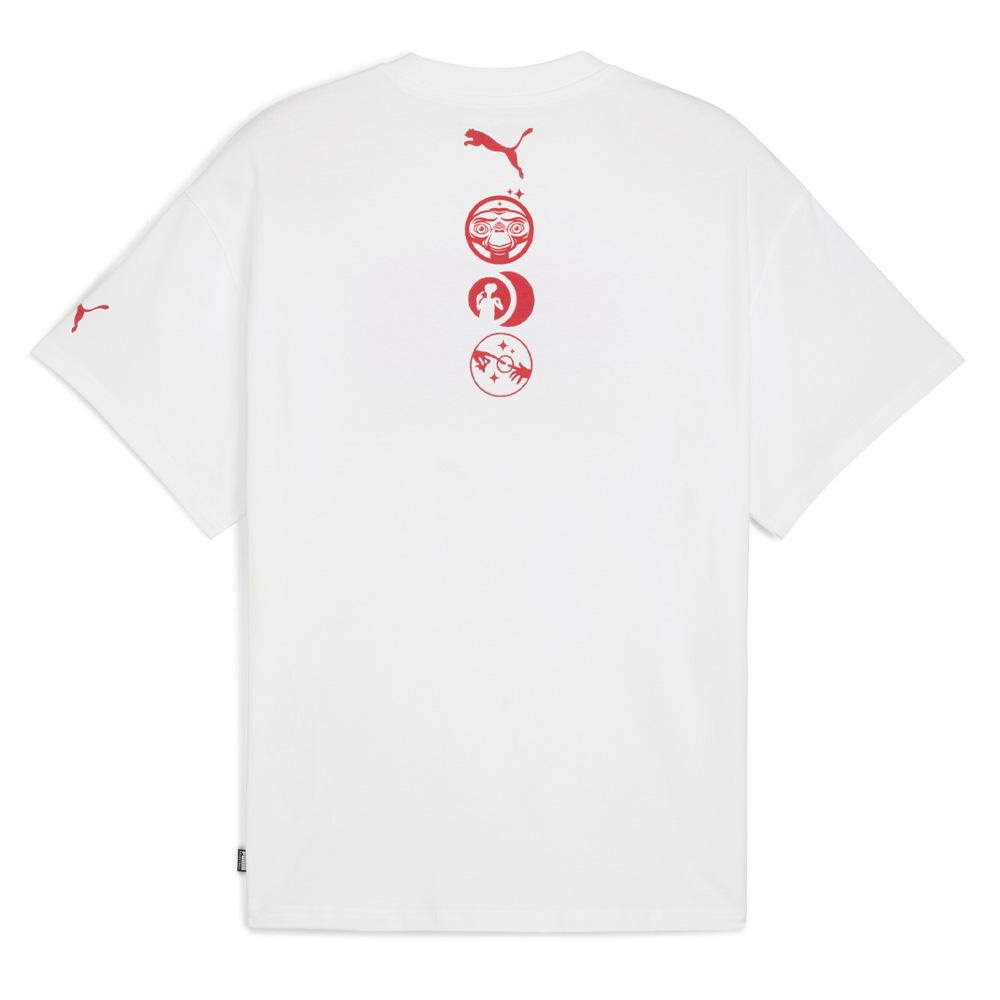 T-Shirt Blanc Homme Puma Hoops X E.t. vue 2