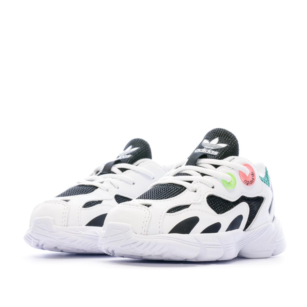 Baskets Blanc Fille Adidas Adidas Astir vue 6