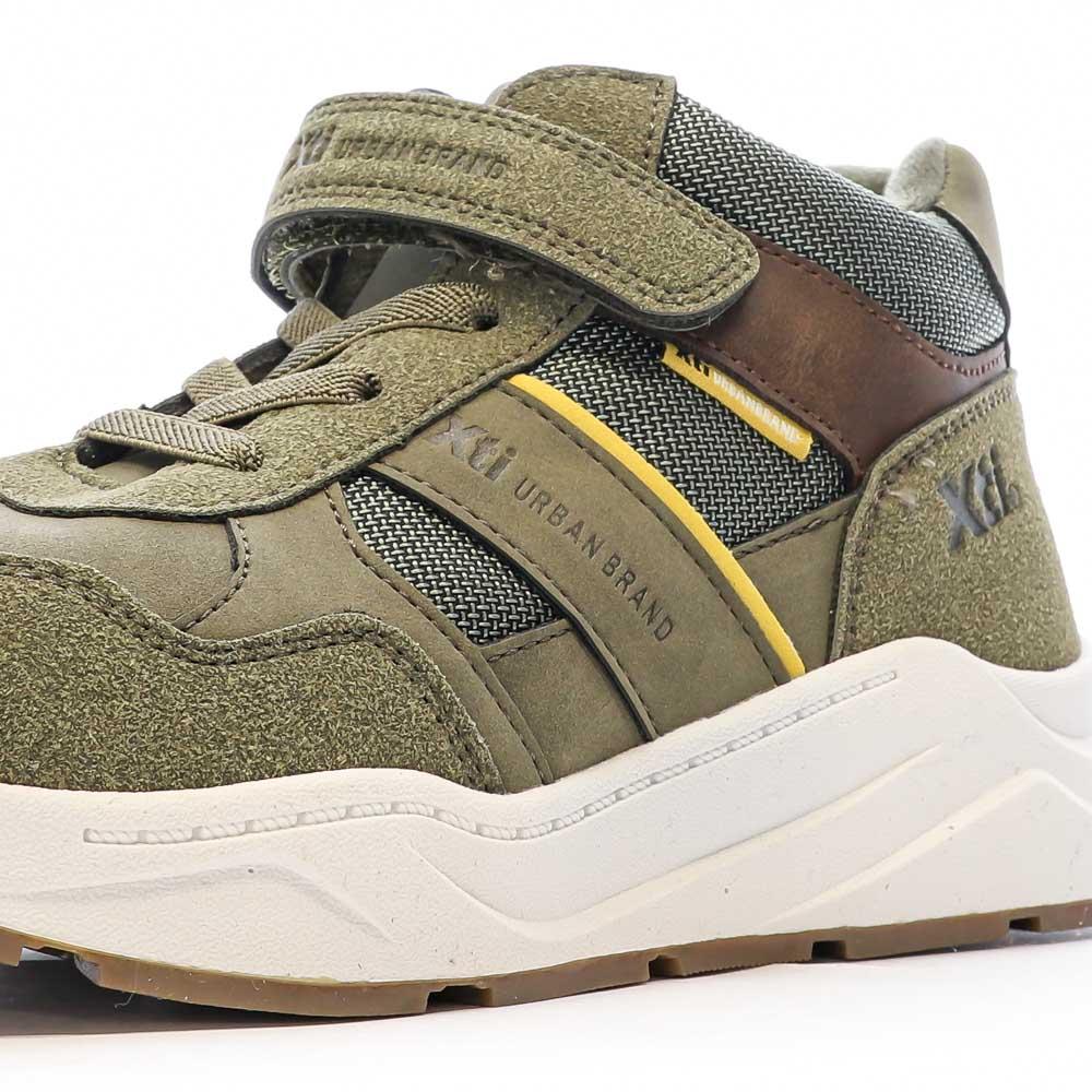 Baskets Kaki Garçon Xti Ankle 150115 vue 7