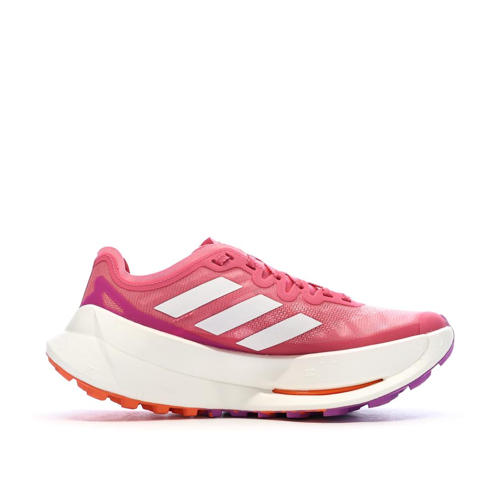 Zapatillas running Adidas Terrex Agravic rosa mujer ver 2