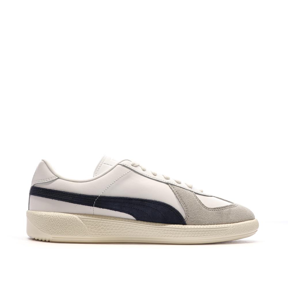 Baskets Blanches/Grises/Noires Homme Puma Army Trainer vue 2
