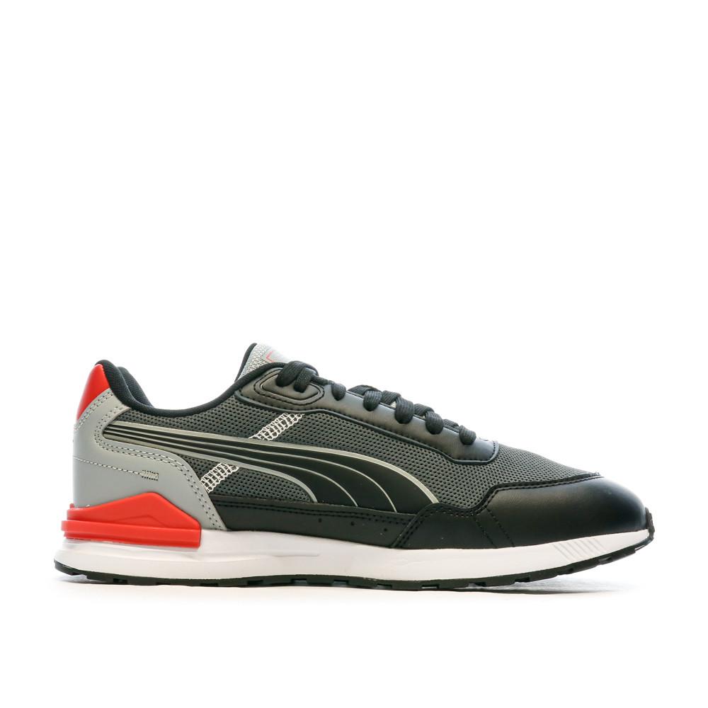 Baskets Noir/Rouge Homme Puma Graviton Mega vue 2