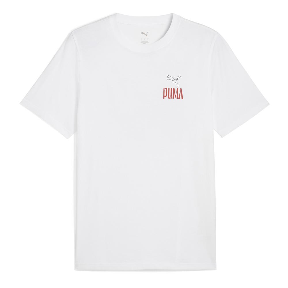 T-Shirt Blanc Homme Puma Road To Unity pas cher