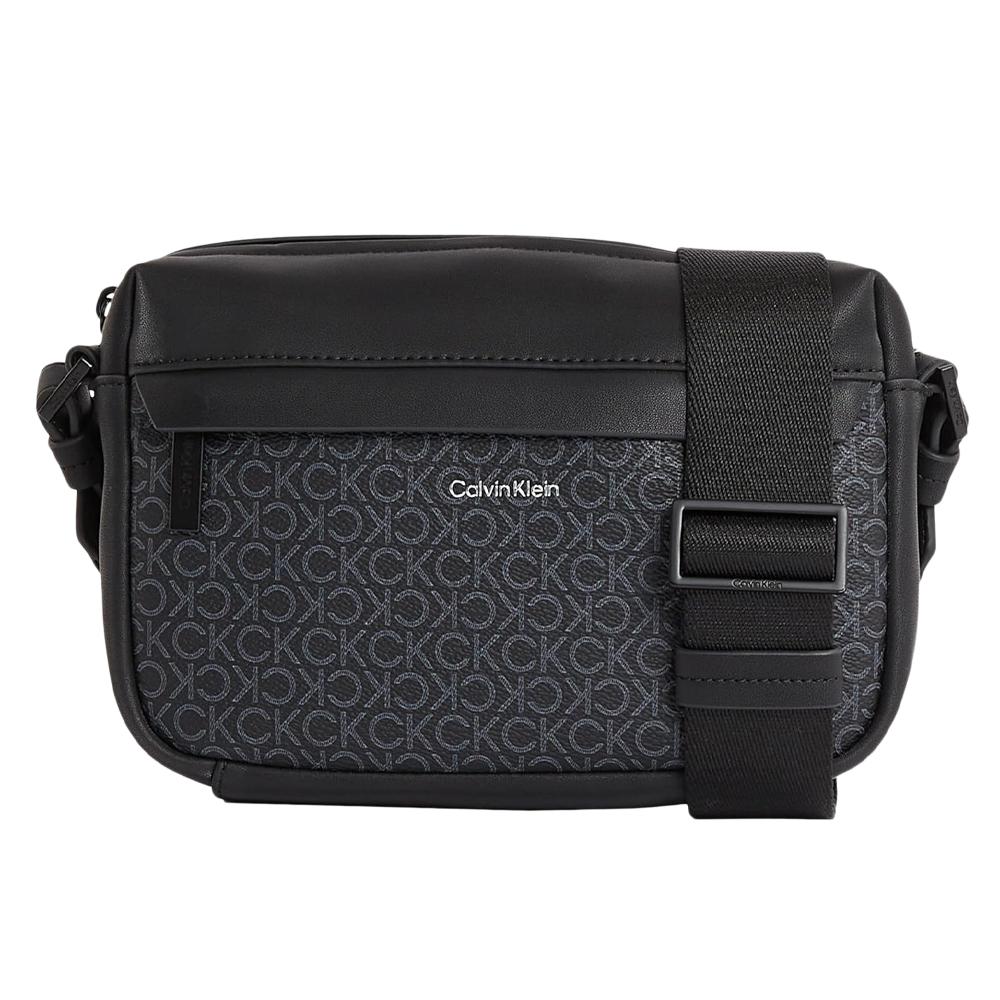 Sac à Bandoulière Noir Homme Calvin Klein Jeans Ck Must Camera pas cher