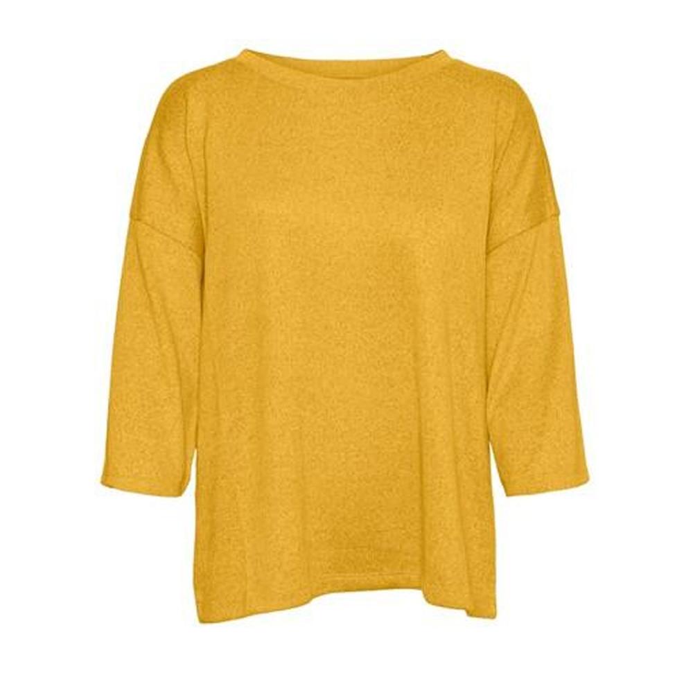 Pull Jaune Femme Vero Moda Olivia pas cher
