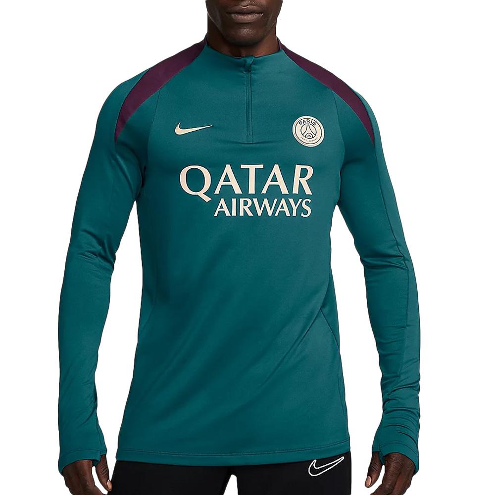 PSG Sweat Training Turquoise Homme Nike 24/25 pas cher