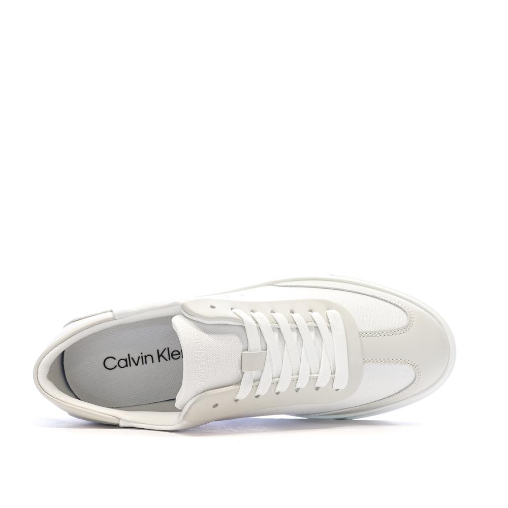 Baskets Blanches Homme Calvin Klein Jeans Low Pro Cups vue 4