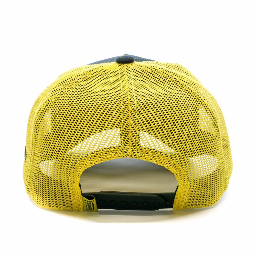 Casquette Noir/Jaune Homme Von Dutch Twin Logo Black vue 3