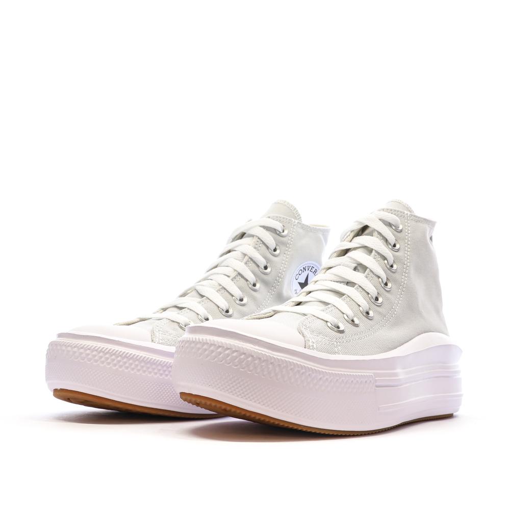 Baskets Vert D'eau Femme Converse Chuck Taylor All Star Move vue 8