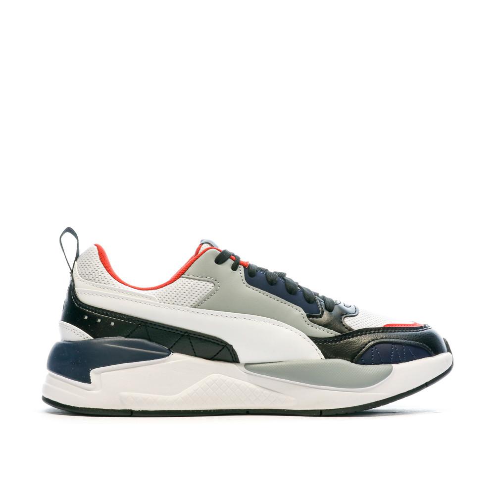 Baskets Blanche/Noir/Gris Homme Puma X-ray 2 Square vue 2
