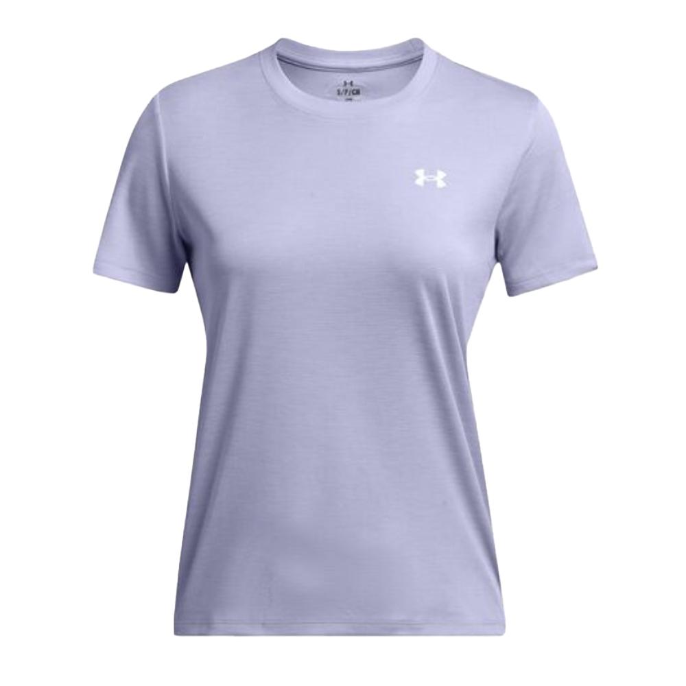 T-Shirt Violet Femme Under Armour 1383641 pas cher