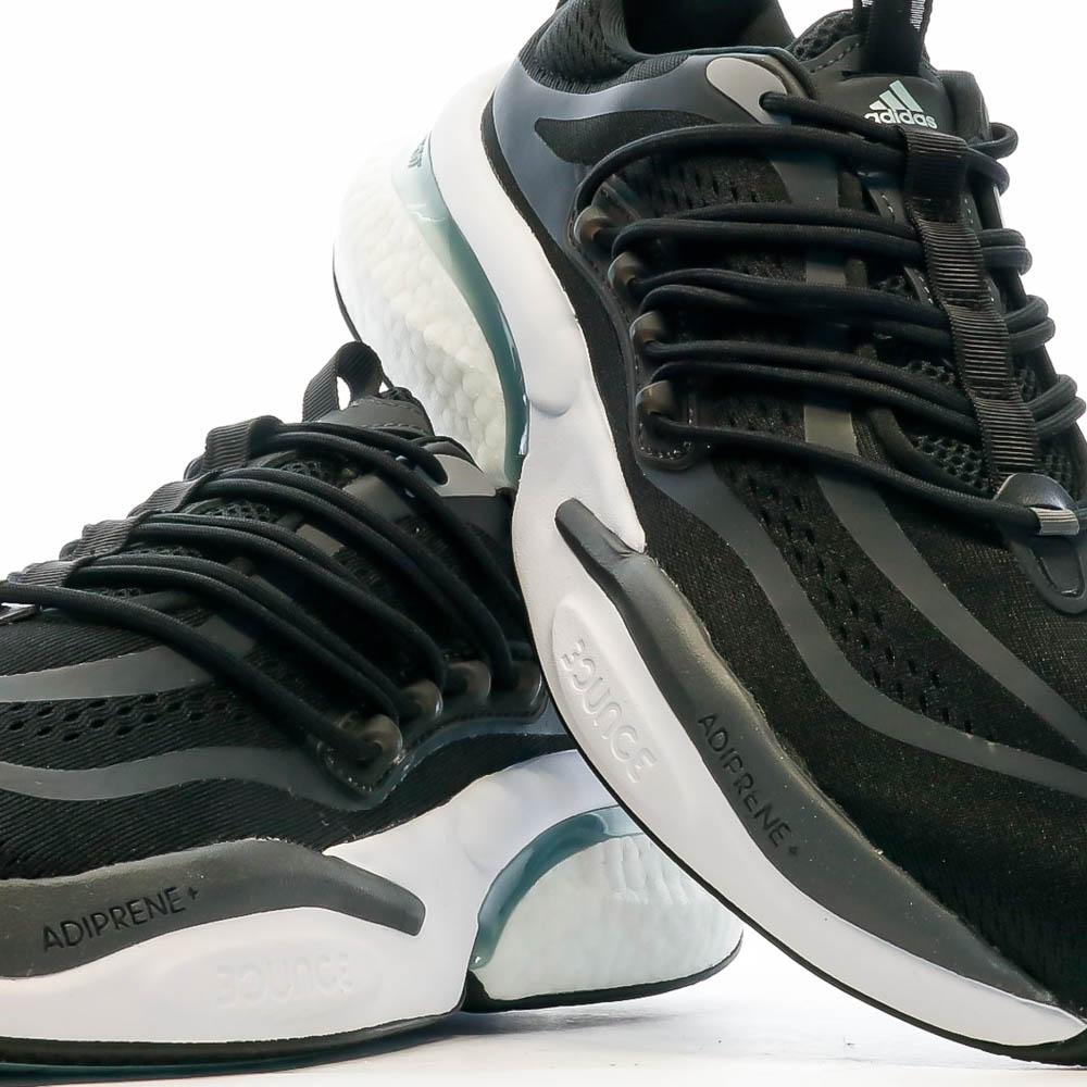 Baskets Noir Homme Adidas Alphaboost V1 vue 7