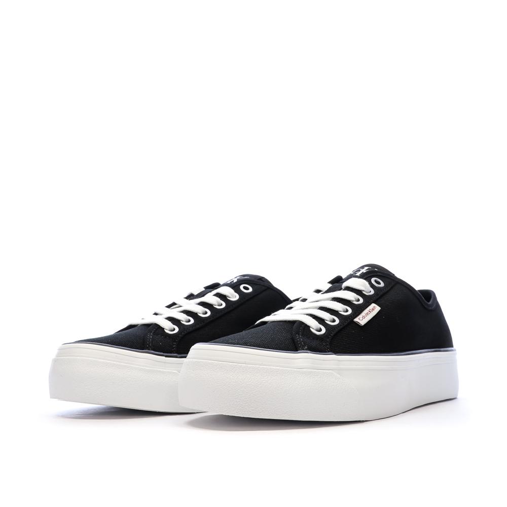 Baskets Noires Femme Calvin Klein Jeans Vulc vue 6
