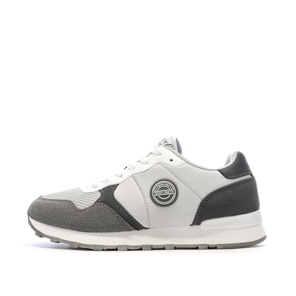 Baskets Grises Homme Teddy Smith Combined pas cher