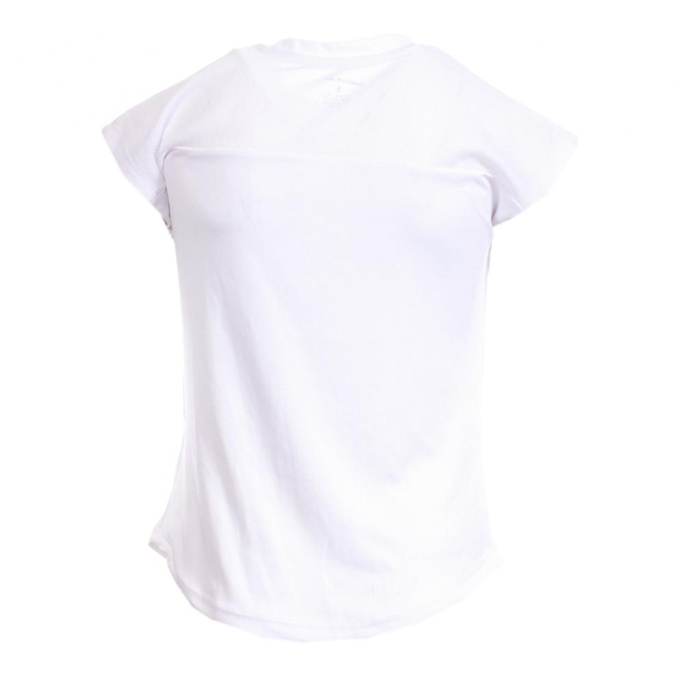 T-shirt Blanc Fille Reebok Girls vue 2