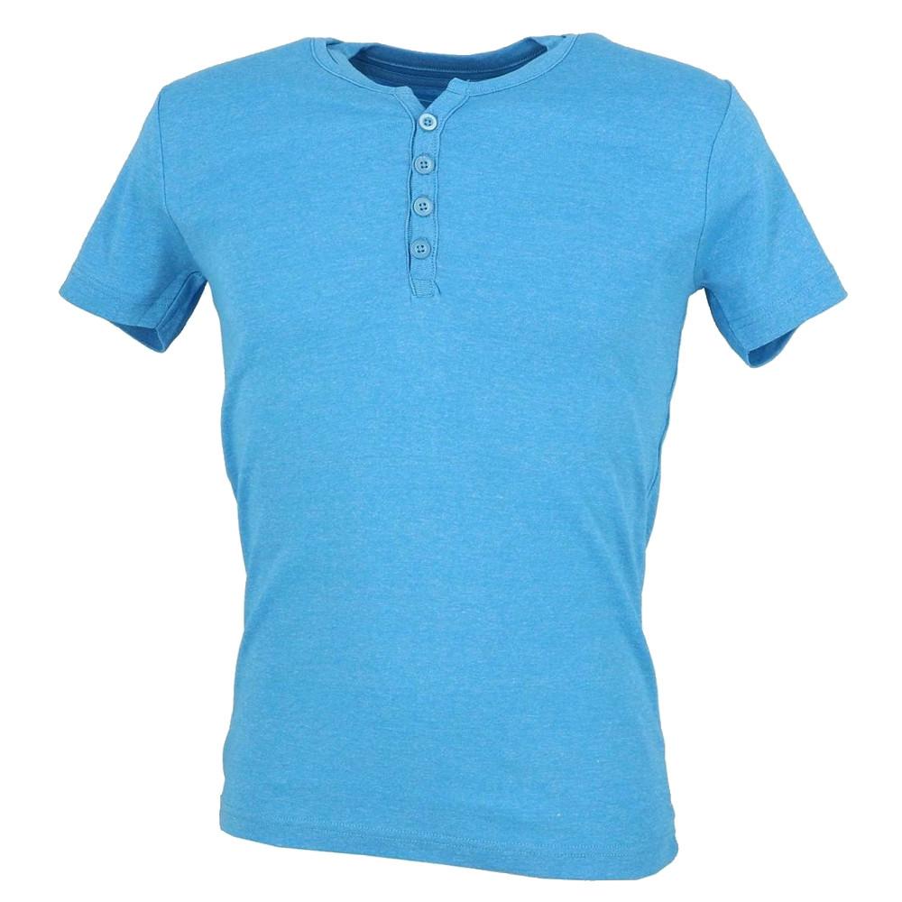 T Shirt Turquoise Homme La maison Blaggio Theo pas cher