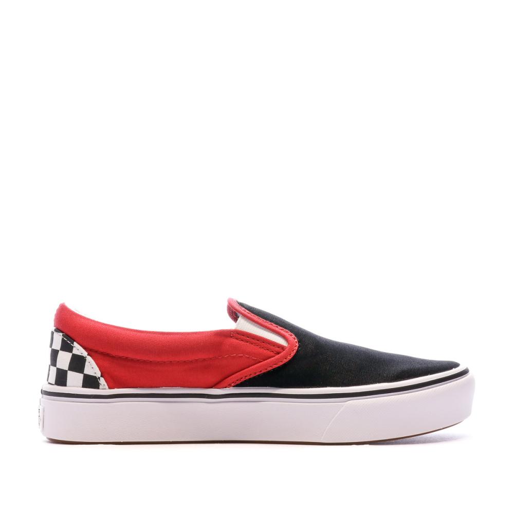 Baskets Rouge/Noir Enfant Vans Comfycush Slip-on vue 2