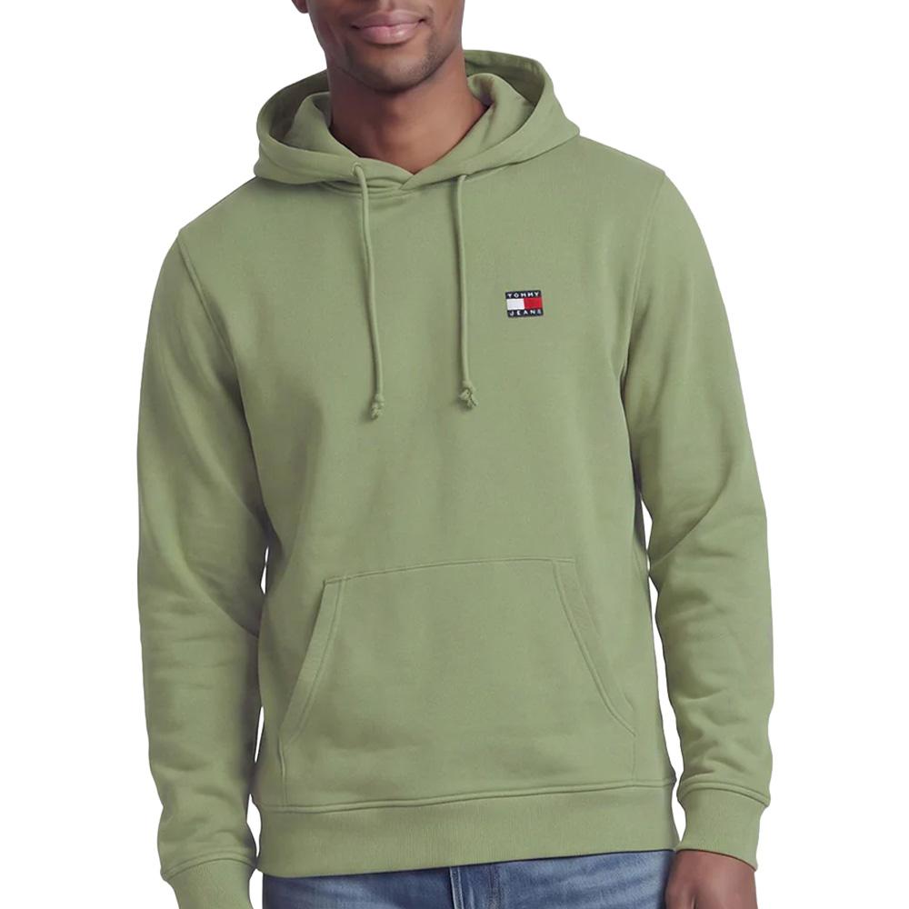 Tommy Hilfiger Badge Men’s Green Sweatshirt affordable