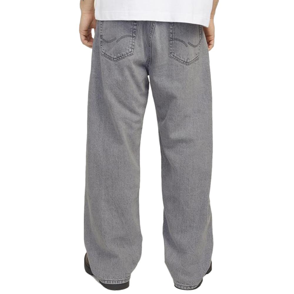 Jean Baggy Gris Homme Jack & Jones Whalex vue 2