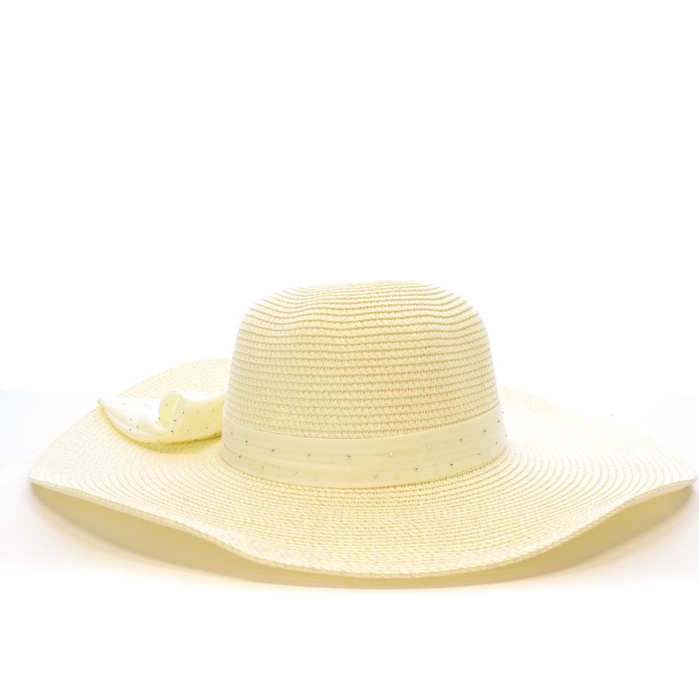 Chapeaux Blanc Femme Via Lorenzo Capeline Ivoire vue 2