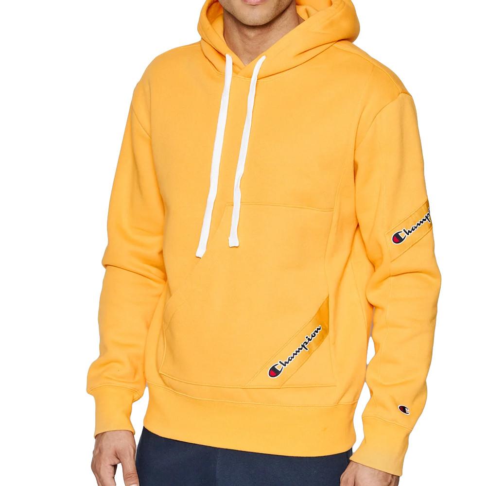 Sweat Jaune Homme Champion 216549 pas cher