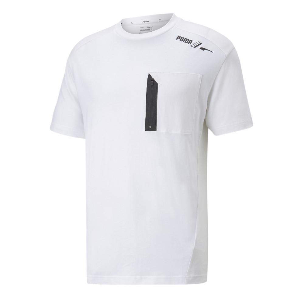 T-shirt Blanc Homme Puma Rad pas cher