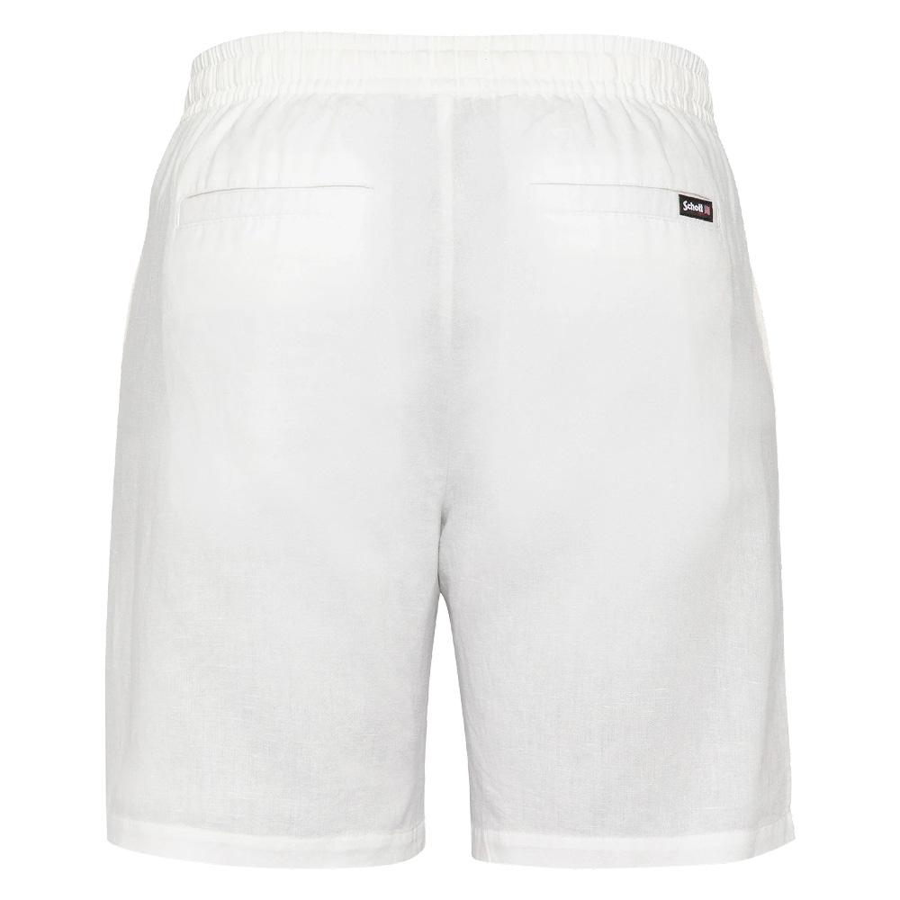 Short Blanc Homme Schott Lin SHINE vue 2