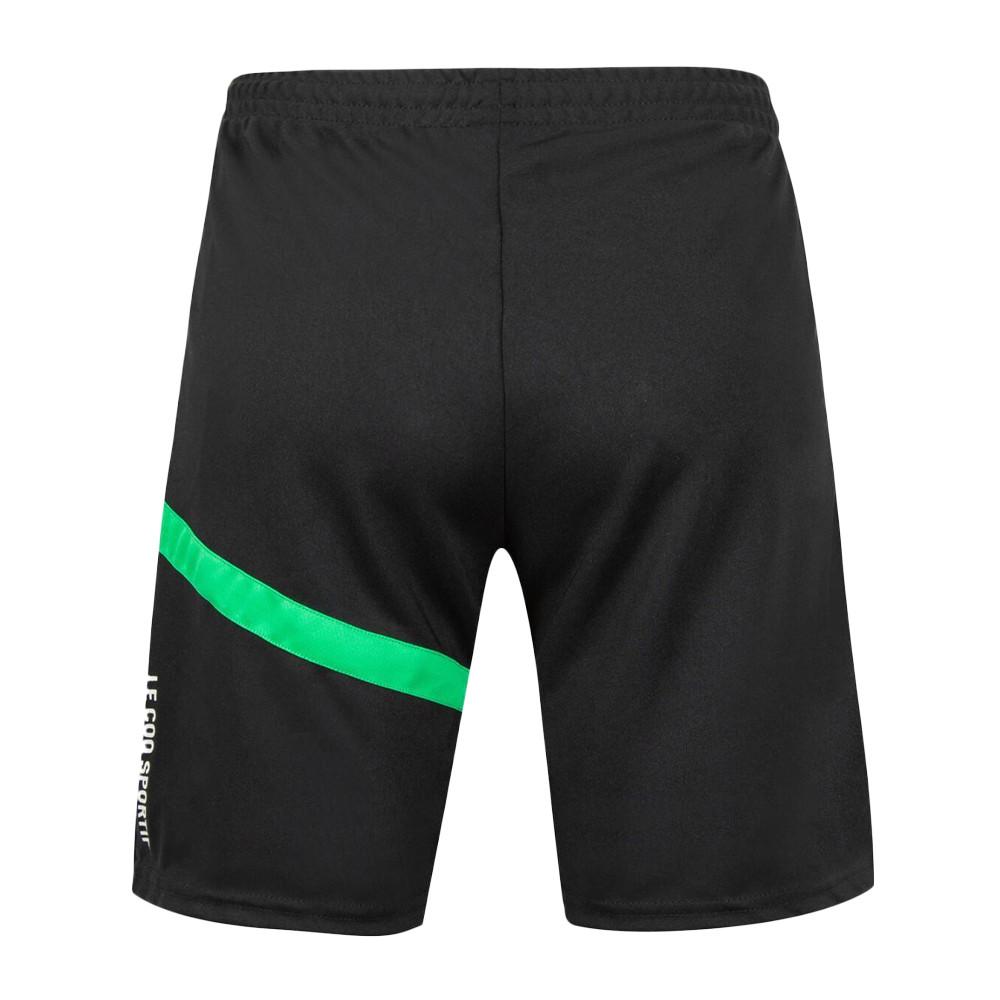 AS Saint-Etienne Short Training Noir Junior Le Coq Sportif vue 2