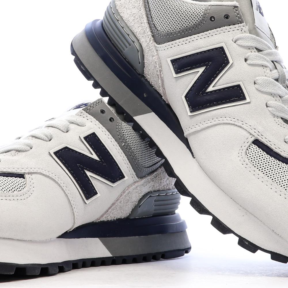 Baskets Marine/Gris Homme New Balance 574 vue 7