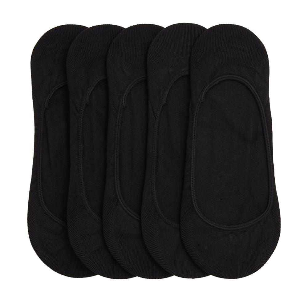 Lot x5 Paires de Chaussettes Invisibles Noir Femme Aldo Bezace pas cher