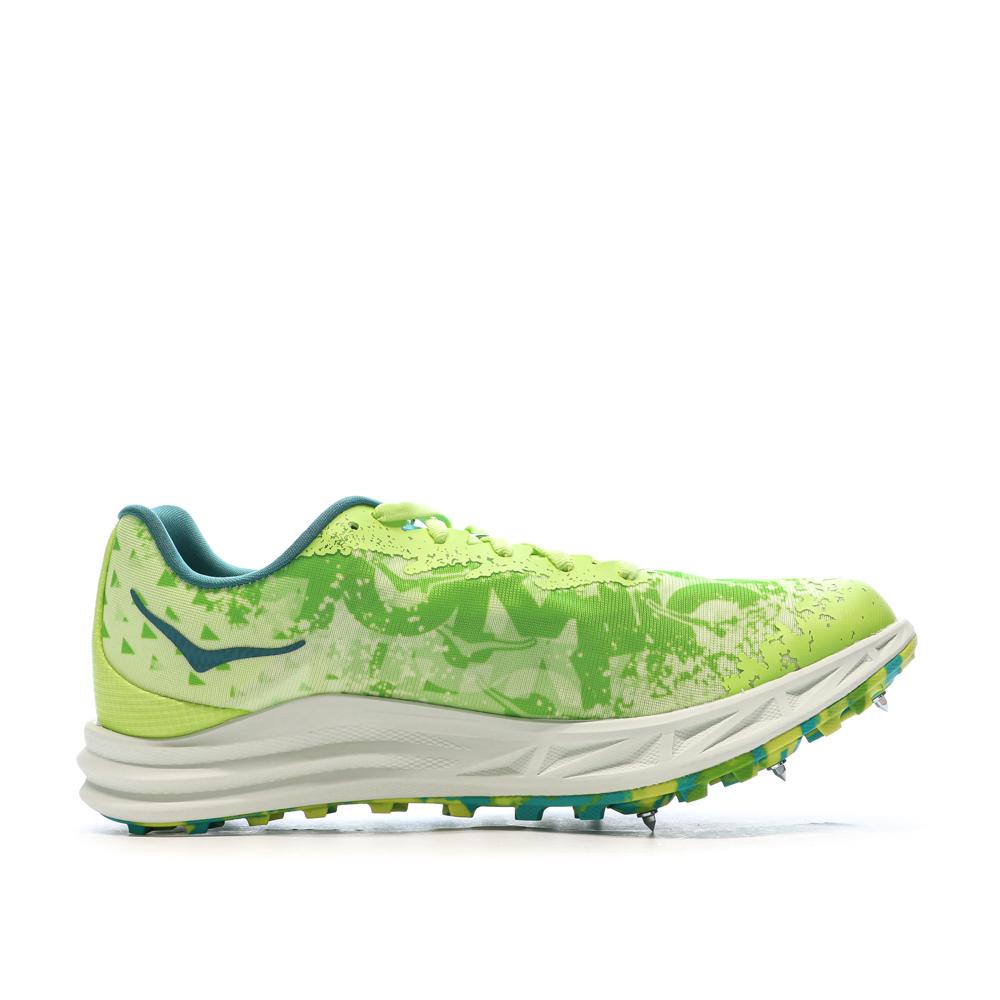 Chaussures de running Vertes Homme Hoka Crescendo vue 2