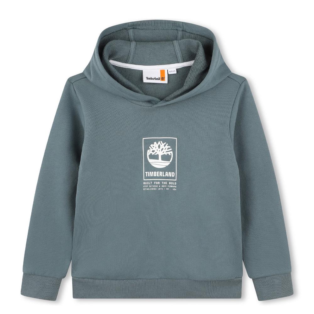Sweat Bleu Garçon Timberland T60077 pas cher